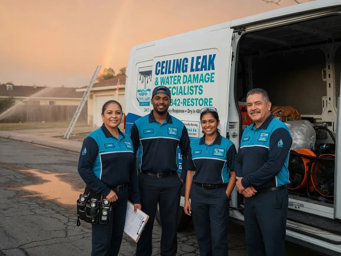 Ceiling Leak Cleanup company in Skippack, PA